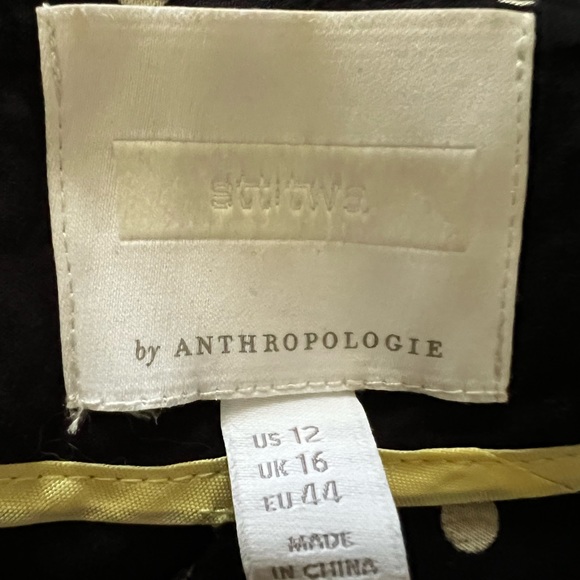 Pilcro wide-leg trousers, like new. A cute mix of polka dots and florals. - Picture 4 of 4